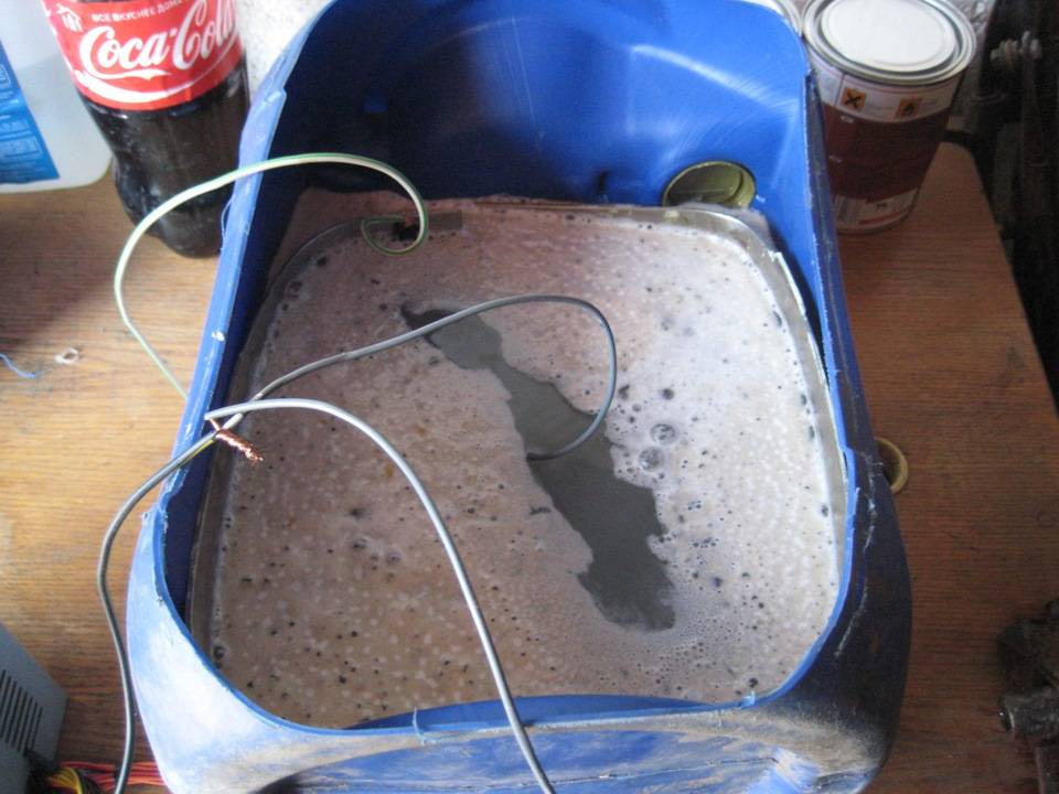Пошаговая инструкция, как очистить бензобак от ржавчины внутри