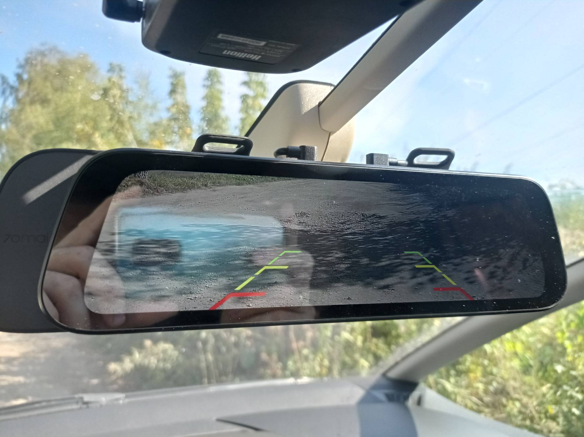 Xiaomi mi smart rearview mirror: зеркало заднего вида