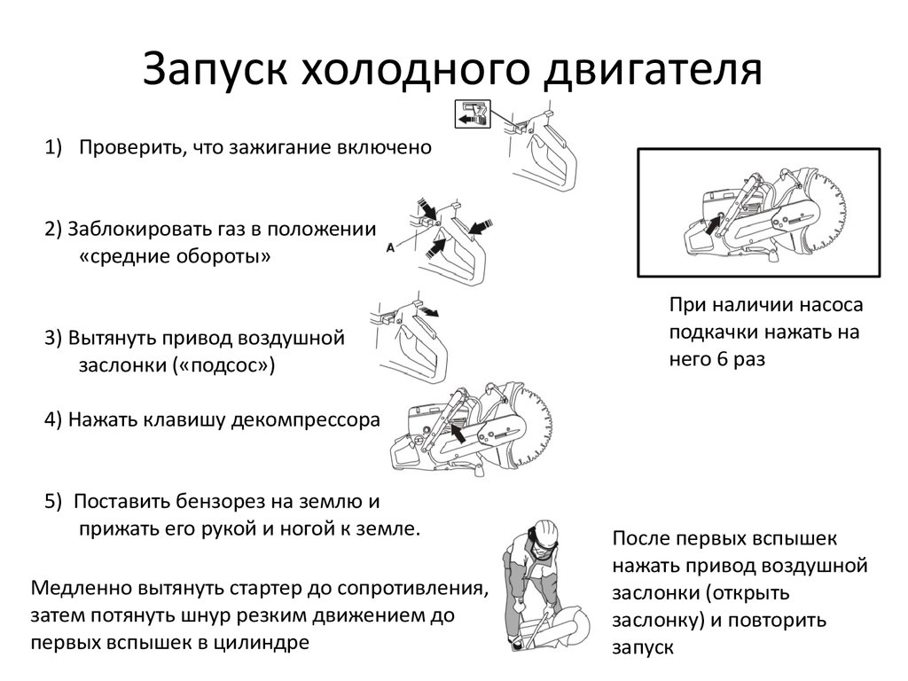 Как правильно завести двигатель после долгого простоя