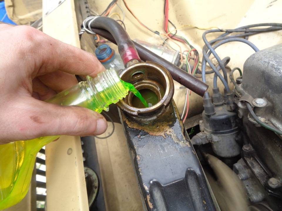 Как почистить систему охлаждения ваз 2109. как промыть систему охлаждения автомобиля