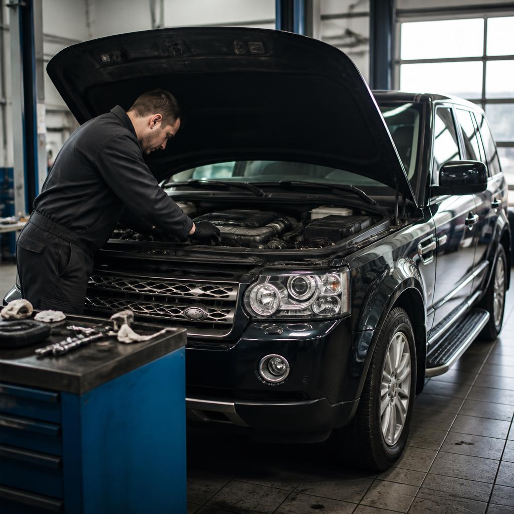 Техническое обслуживание Land Rover как осуществляется