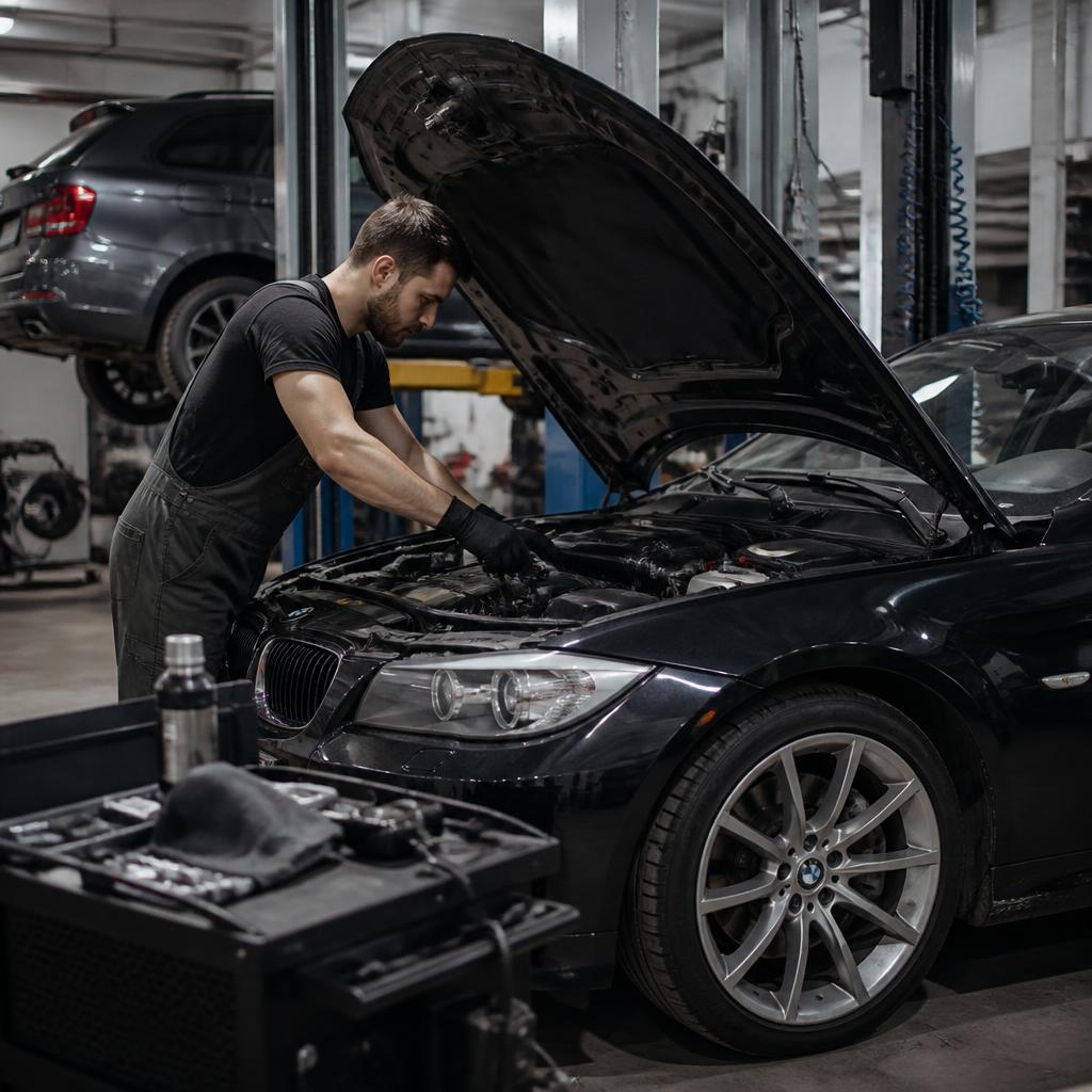 Техобслуживание и ремонт BMW в профильном сервисе