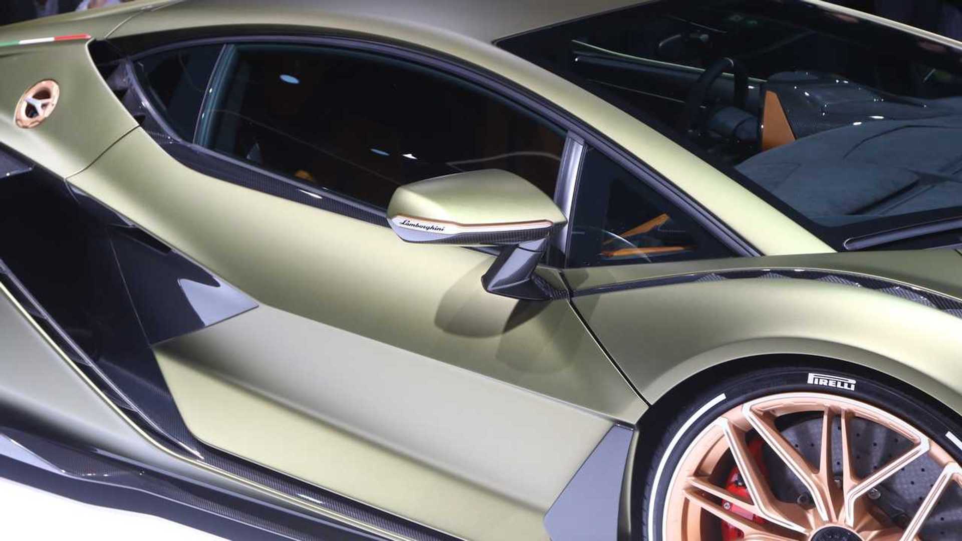 Lamborghini sian fkp 37 представлен на автосалоне во франкфурте