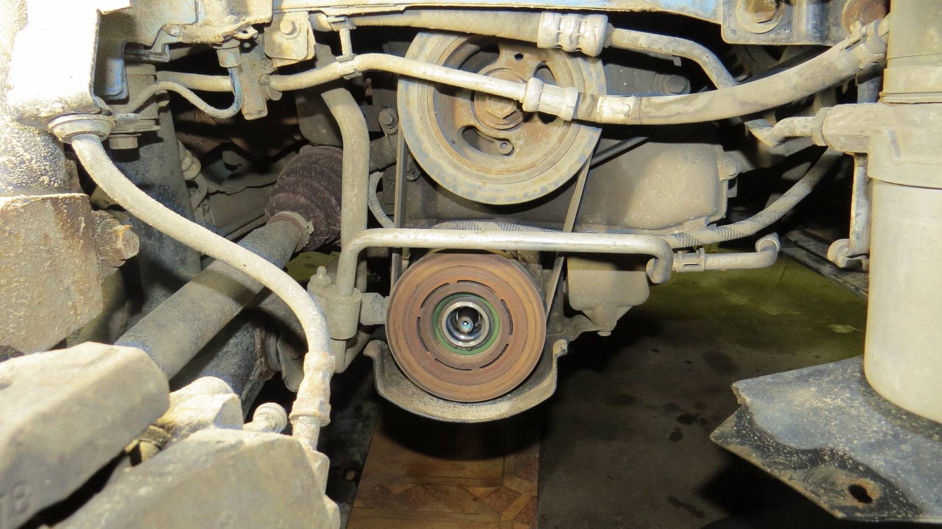 Замена приводного ремня ford focus - ремонт и запчасти форд
