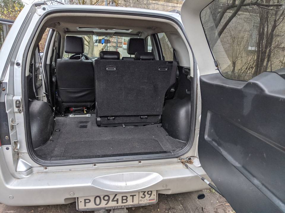 Размеры багажников suzuki grand vitara