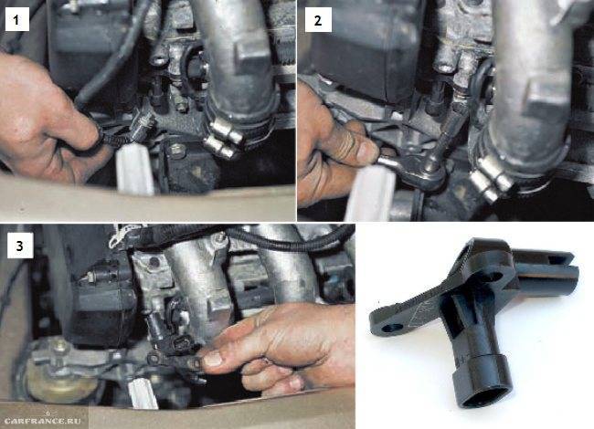 где находится датчик распредвала на ваз 2110 16 клапанов