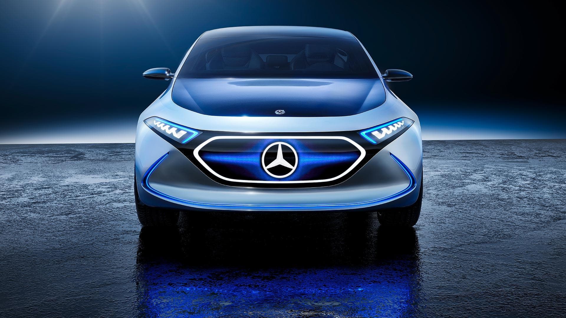 Mercedes составит tesla конкуренцию выпуском новой электрической версии авто