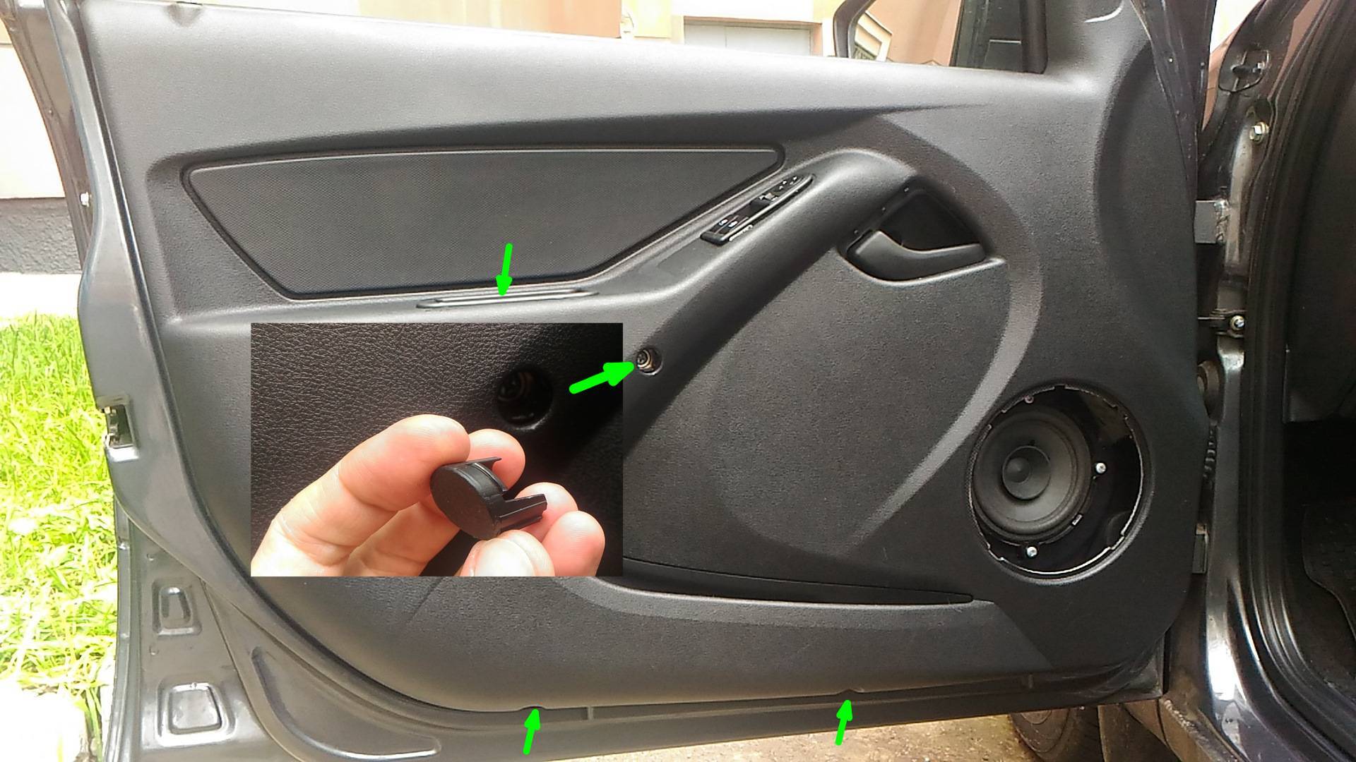 Как снять обшивку двери на лада гранта: переднюю, заднюю — пошаговая инструкция с фото и видео