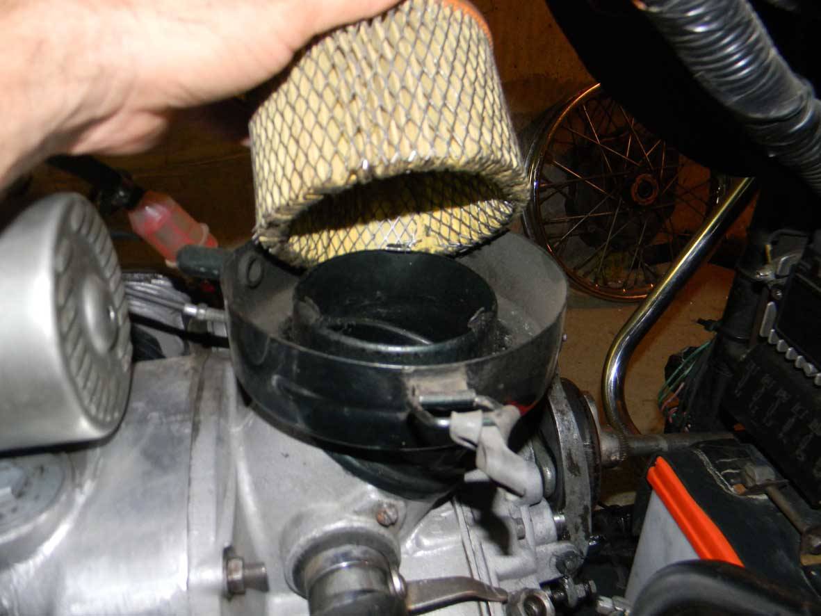 Чем промыть воздушный фильтр мотоцикла сузуки