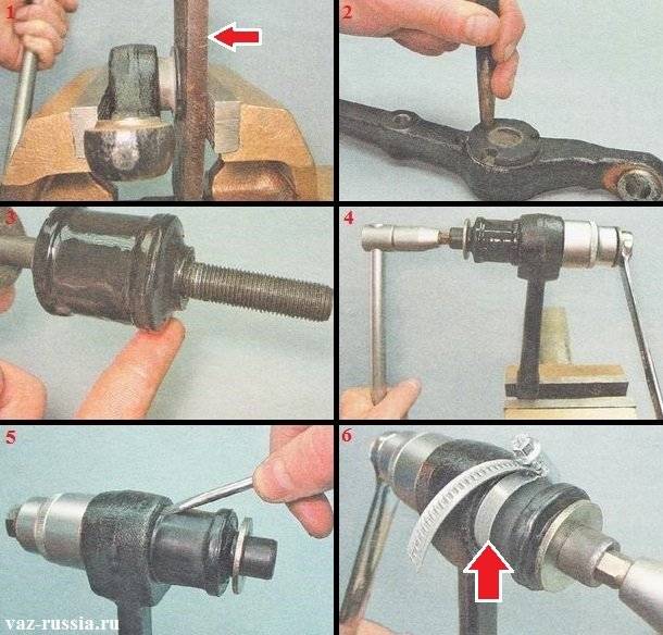 Съемник сайлентблоков ваз 2108 2110 своими руками