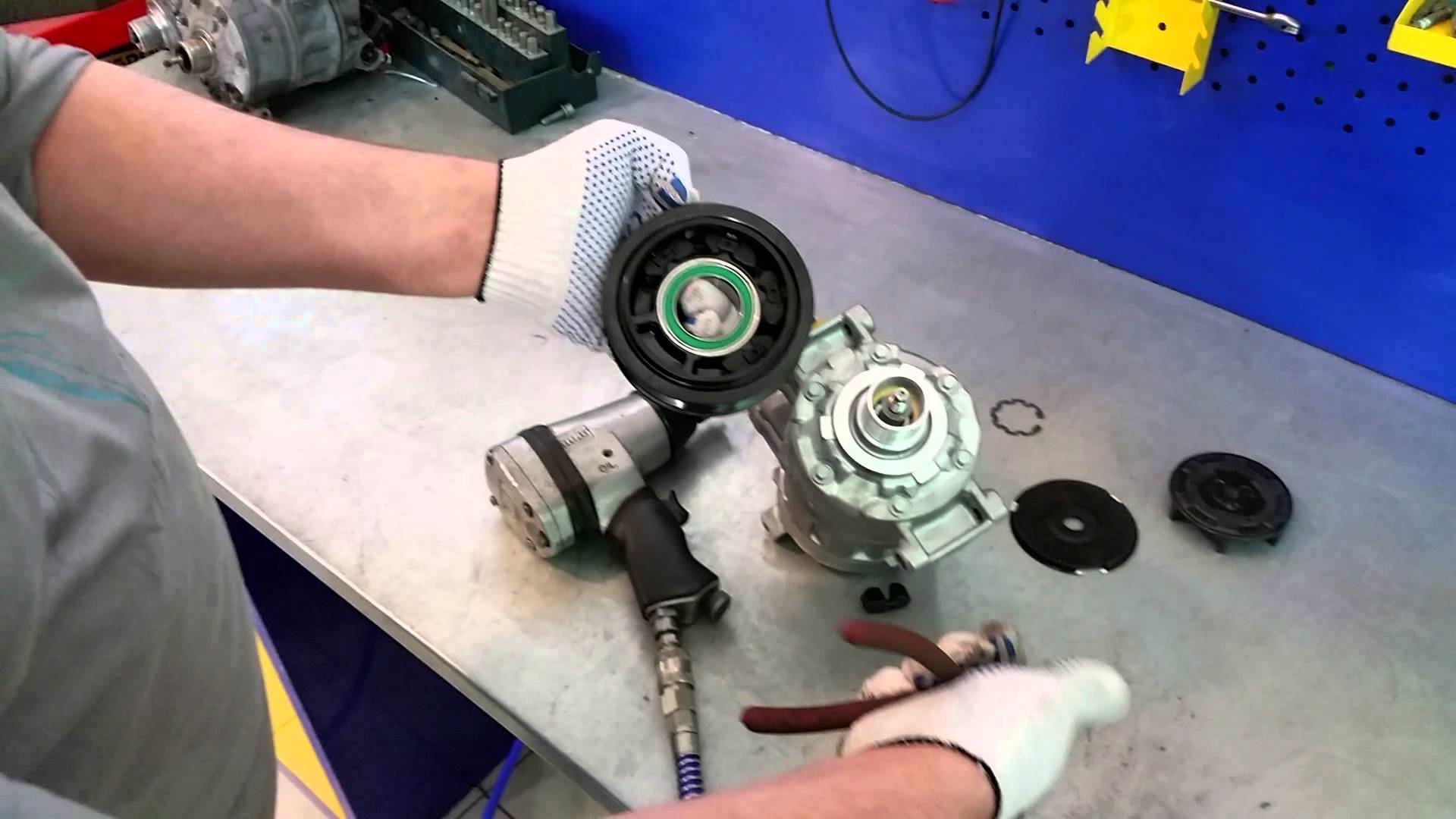 Про ремонт компрессора кондиционера автомобиля