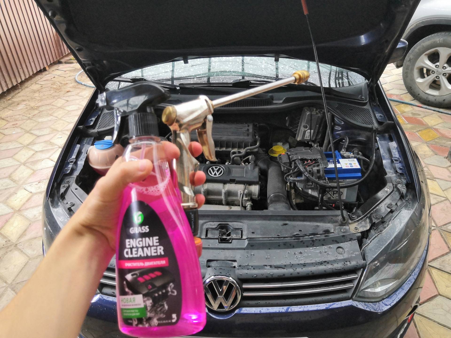 Как и чем мыть двигатель автомобиля: инструкция с фото и видео