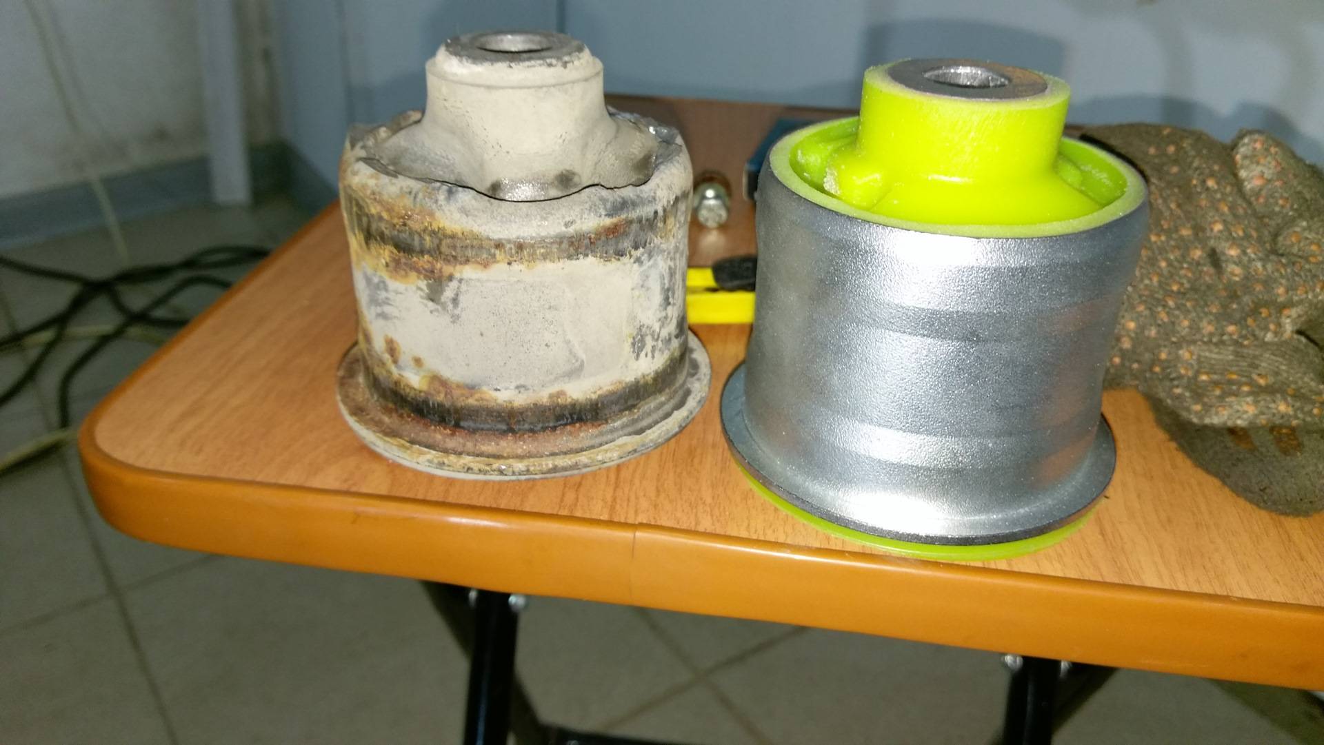 Замена сайлентблоков в toyota corolla