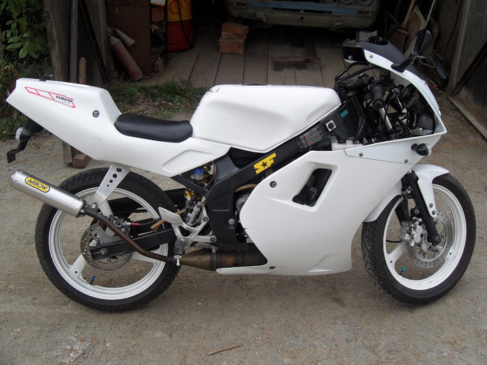 Yamaha tzr 50 - гоночный мотоцикл с двигателем от мопеда