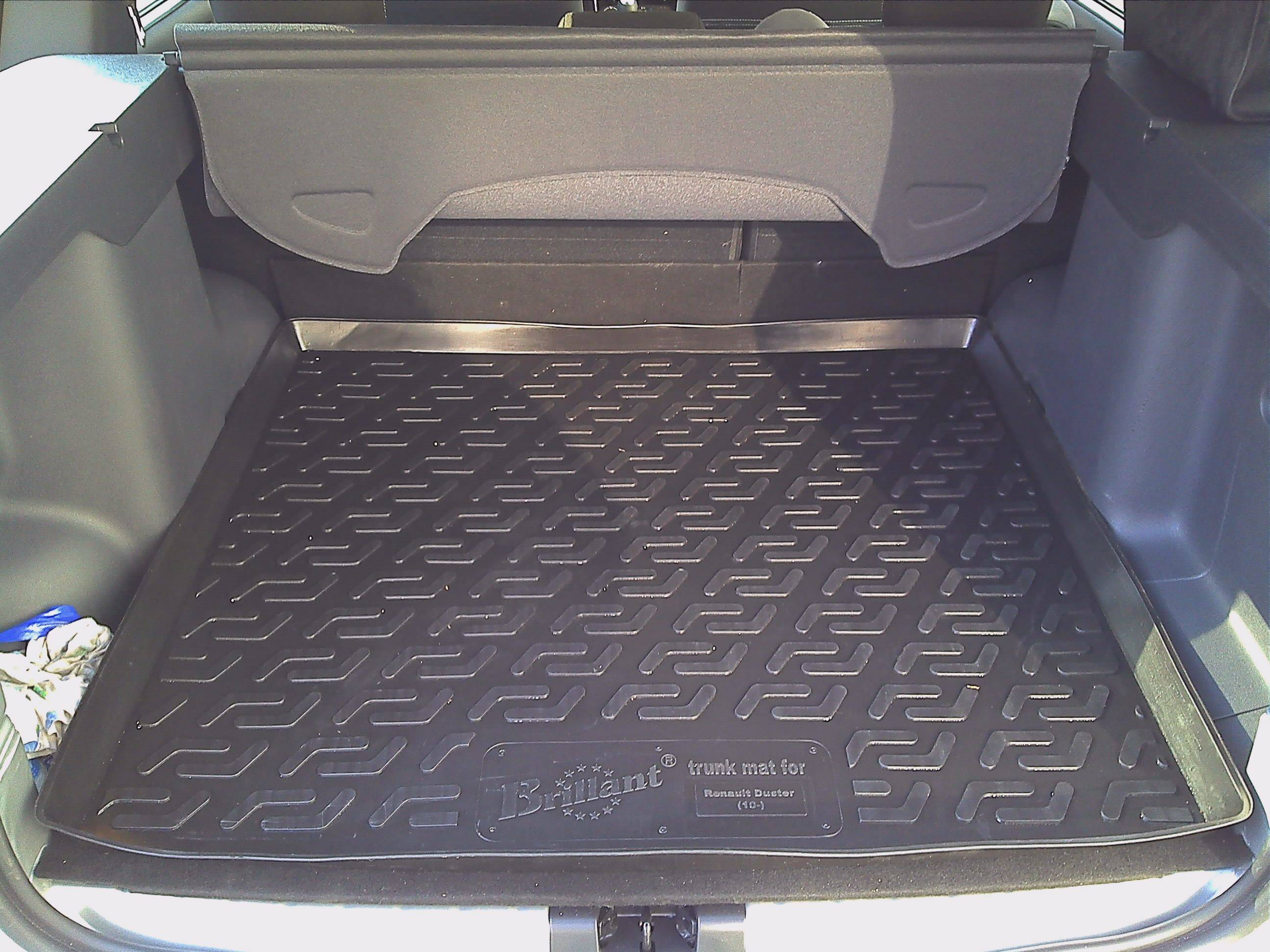 Багажник duster — размеры, объем, вместительность