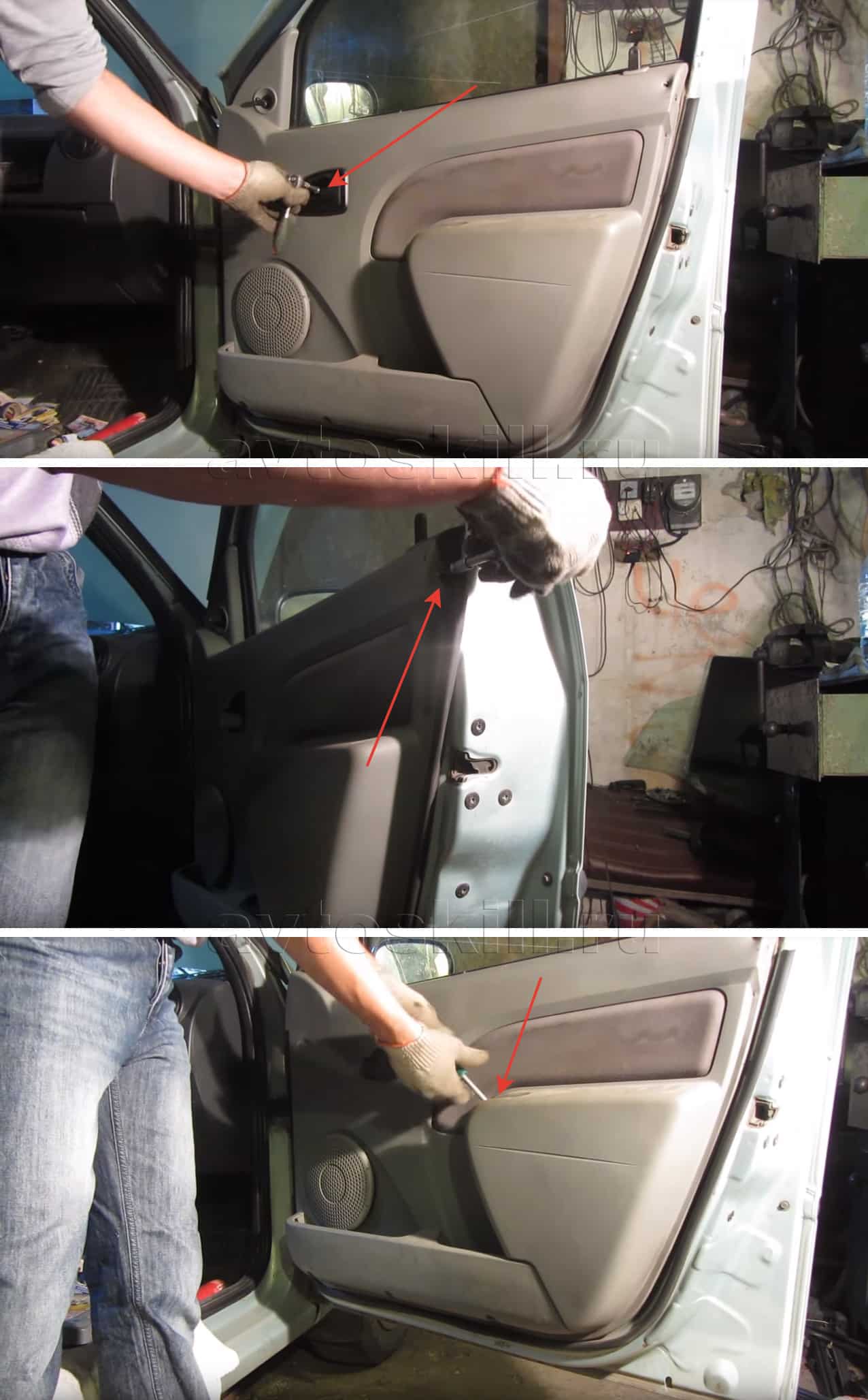 Как снять обшивку двери на рено логан: передней, задней + фото и видео