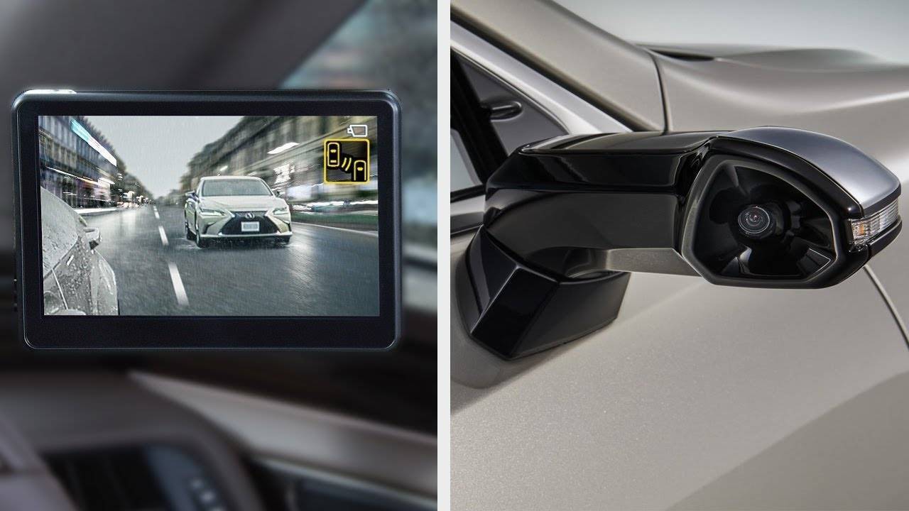Lexus начал устанавливать камеры вместо боковых зеркал - автомастер