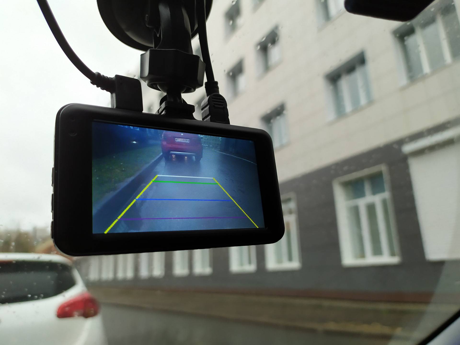 видеорегистратор digma freedrive 404 mirror dual установка камеры заднего вида