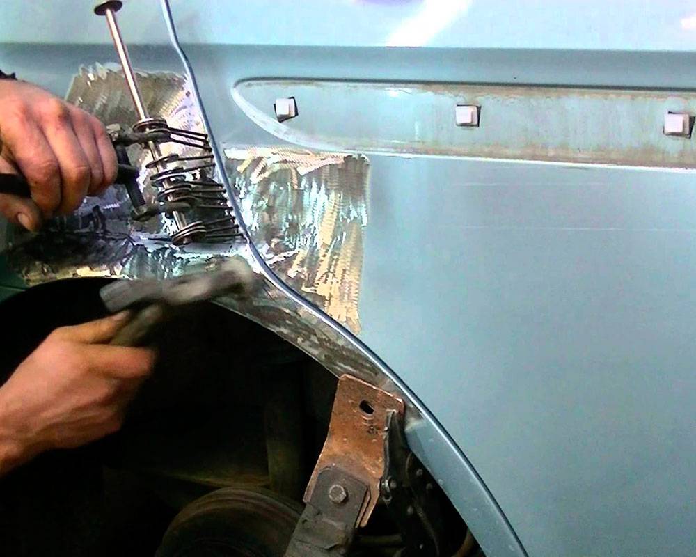 Локальный кузовной ремонт автомобиля своими руками