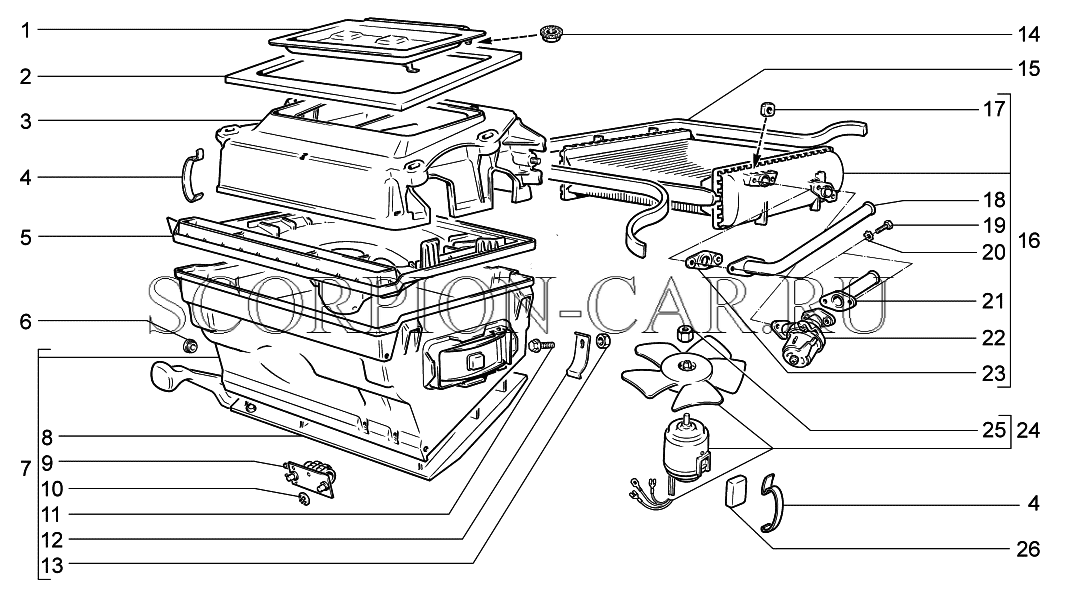 Печка ваз 2107: устройство и ремонт. самостоятельный ремонт, обслуживание и тюнинг печки ваз 2107