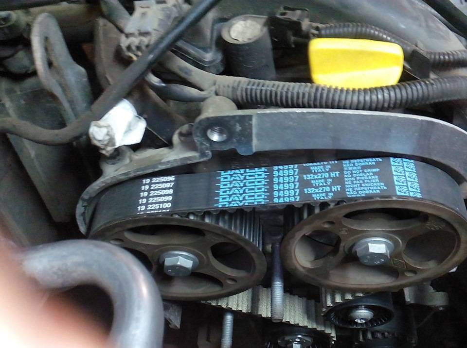 Грм ларгус: замена ремня на авто с 8 и 16 клапанами
