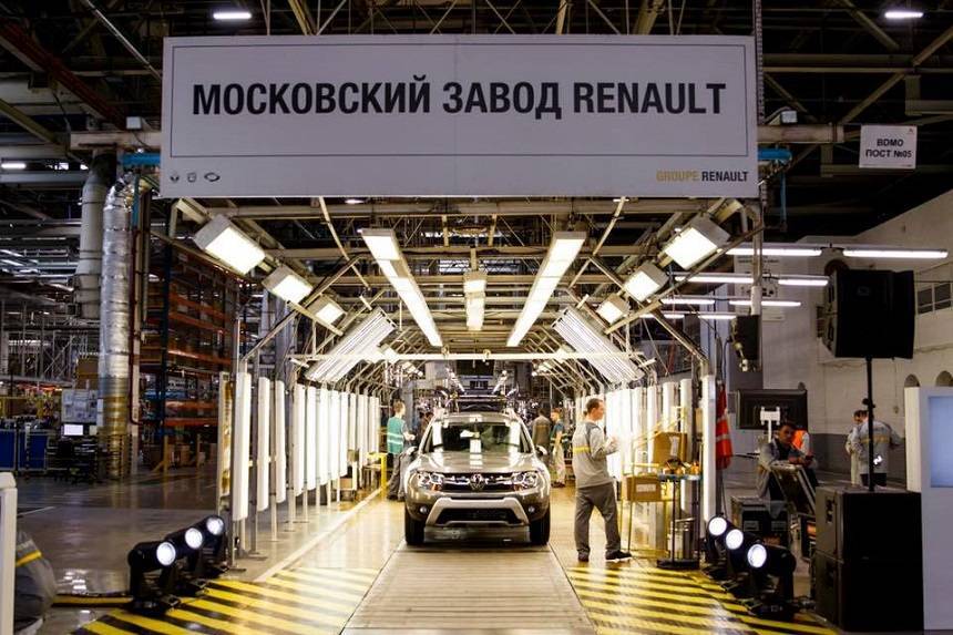 На заводе renault снова будут собирать «москвичи»