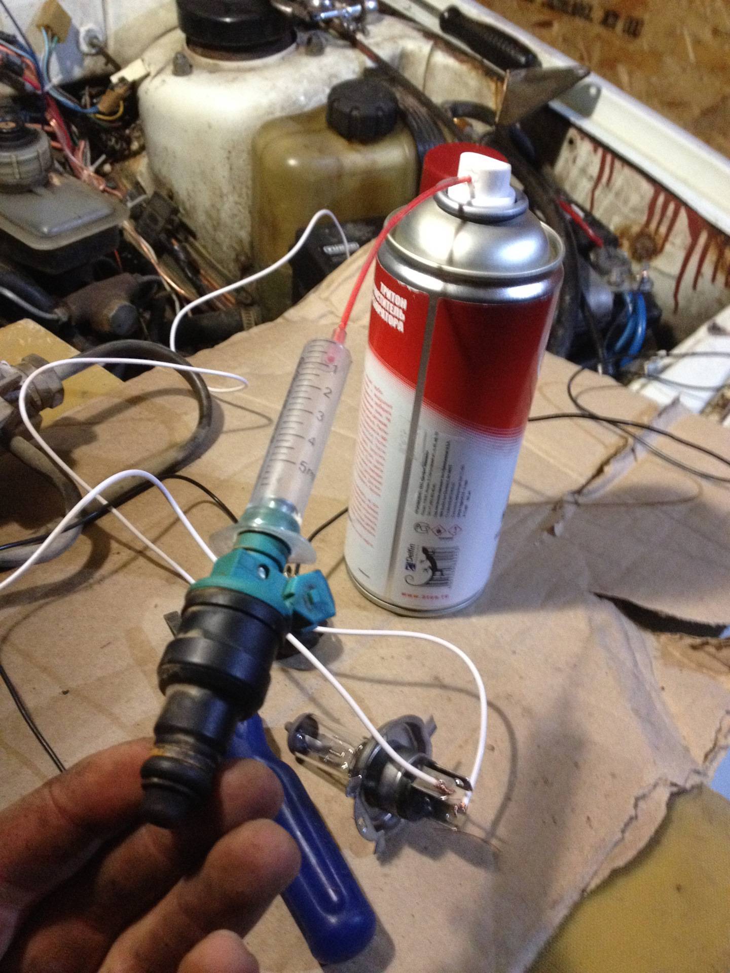 Промывка инжектора - три способа чистки форсунок