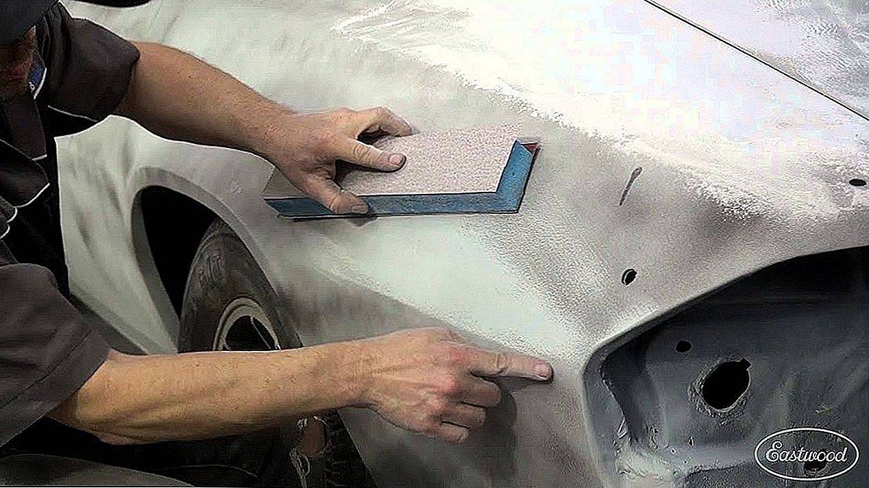 Тонкости кузовного ремонта: как правильно шпаклевать машину и видео процесса