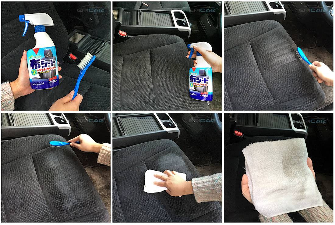 10 эффективных способов химчистки салона автомобиля своими руками