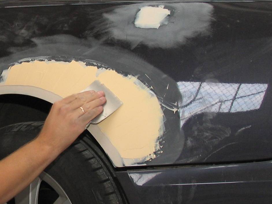 Как правильно шпаклевать машину перед покраской