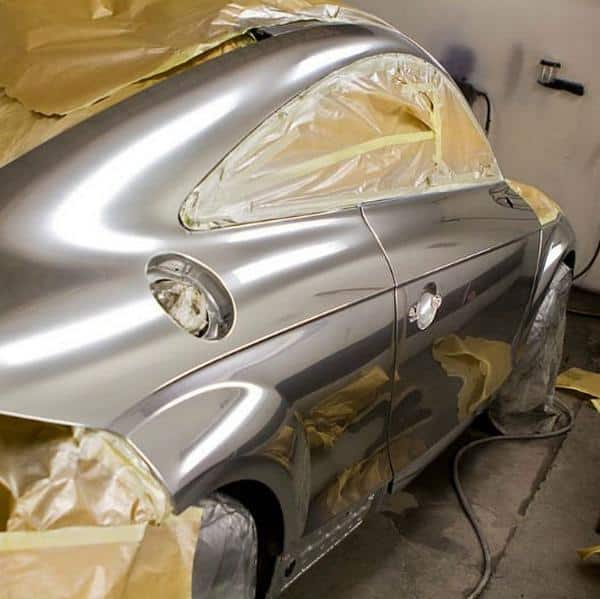 Покраска автомобиля в металлик: технология