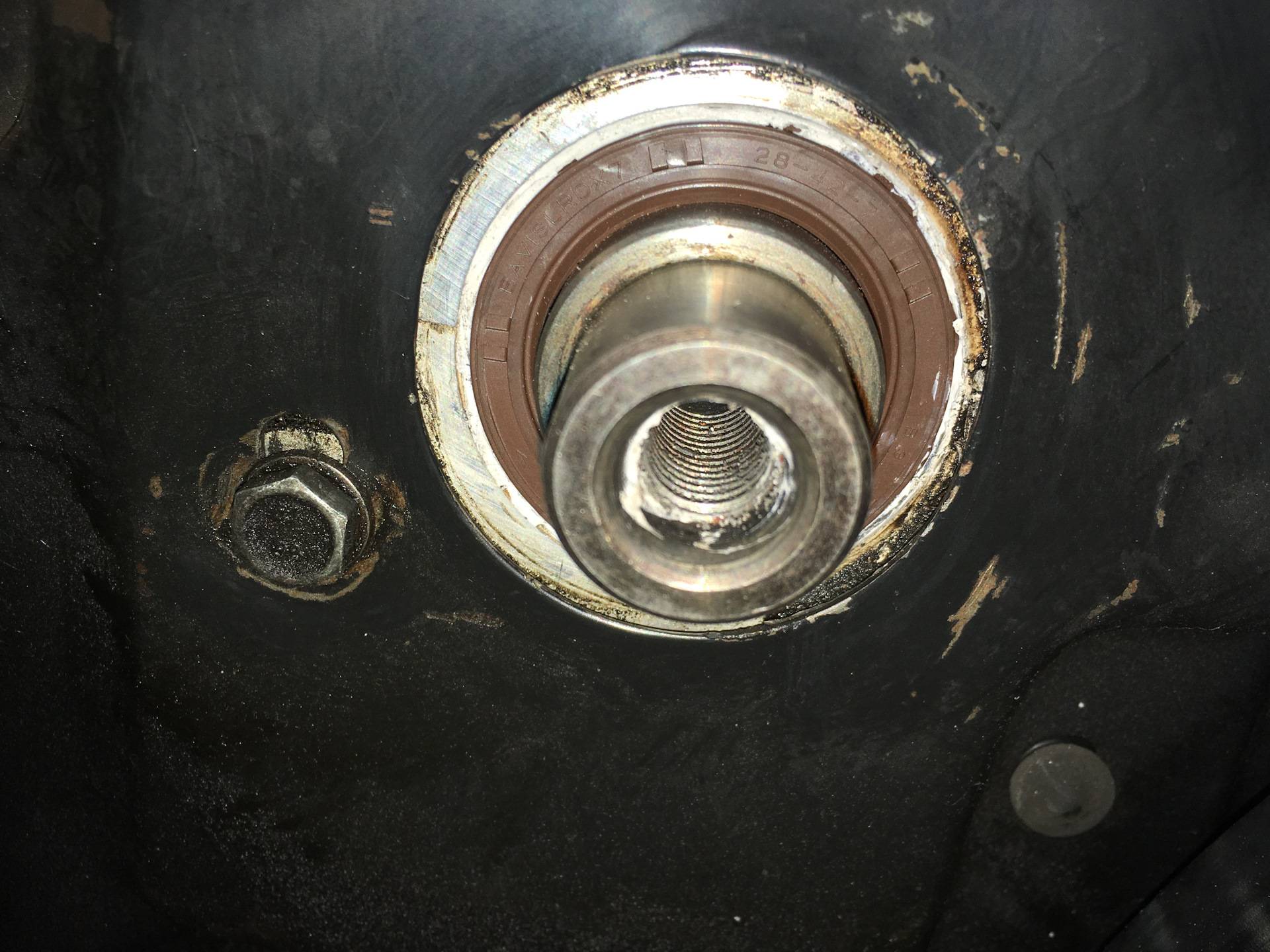 Замена сальника коленвала ваз 2114 (8 клапанов) – передний и задний